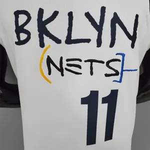 IRVING#11 Brooklyn Nets graffiti white 5