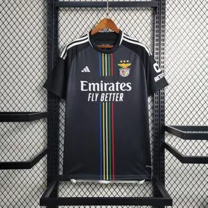 23-24 Benfica Away Kit Black Shirt Football Jerseys Yupoo