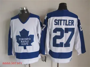 Toronto Maple Leafs retro ice hockey jersey M-3XL 多伦多枫叶队复古冰球服 4