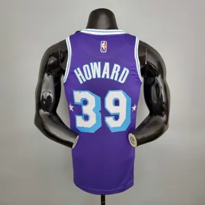 2022 75th Anniversary Howard #39 Lakers City Edition Purple 2