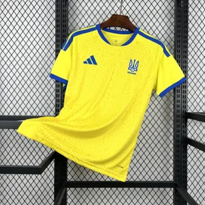 2026 Ukraine World Cup Home Kit Football T-Shirt AAAAJerseys Supply Yupoo