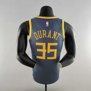 2018 DURANT #35 Golden State Warriors Grey NBA Jersey 7