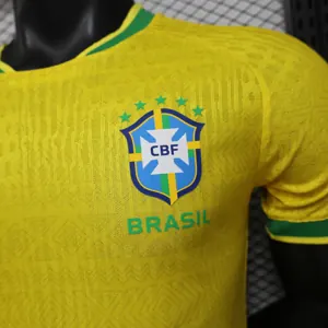 2026 Brazil Mens Special Edition Player Version Football Yellow Shirt AAAAJersey Supply Yupoo 2