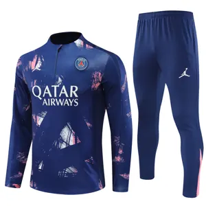 24-25 PSG Long Sleeve Training Suit Football Shirts