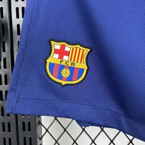 25-26 Barcelona Home Kit Shorts Soccer AAAAJersey Yupoo S-2XL 1