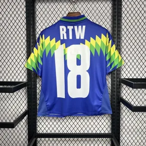 1995 Brazil Away Retro Corteiz Special Kit Vintage Shirt Soccer AAAAJersey Yupoo 5
