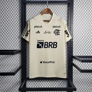 23-24 Flamengo training suit off-white