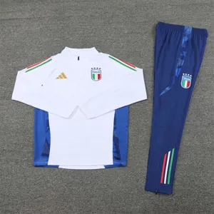 2024 Italy Long Sleeve Training Suit Football Shirts 1