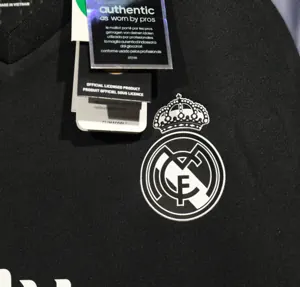 16-17 Real Madrid Third Retro Kit Vintage Player Version Long Sleeve Shirt AAAAJersey Dropship 1