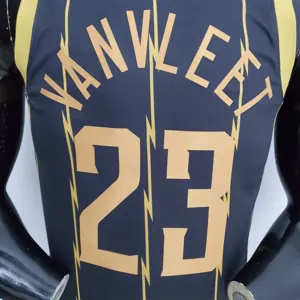 2022 Toronto Raptors VANVLEET#23 City Edition Black NBA Jersey 2