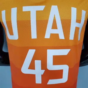 2019 MITCHELL#45 Season Jazz Rainbow Gradient Orange 5
