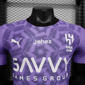 24-25 Al-Hilal Saudi Third Kit Player Version Shirt Soccer AAAAJersey Yupoo 1