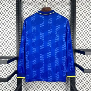 1994 Colombia Retro Mens Away Kit Football Long Sleeve Shirt AAAAJersey Supply Yupoo 6 1