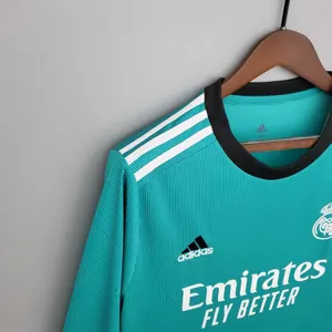 21-22 Real Madrid third away Long sleeve 2