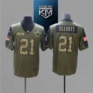 2021 New Tribute Camo Edition NFL Jersey 5