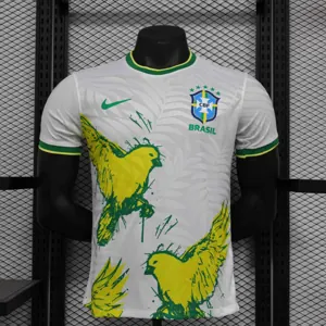 2024 Brazil White Birds Special Edition Player Version Shirt AAAAJersey Supplier Yupoo