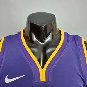 James #6 Lakers purple 1