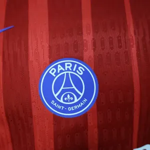 25-26 PSG Third Away Kit Player Version Red Summer Sports Shirts AAAAJersey Dropship Yupoo 2