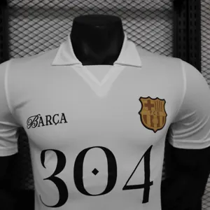 24-25 Barcelona Lamine Yamal 304 White Special Player Version Shirt AAAAJersey Supplier Yupoo 4