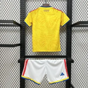 2026 World Cup Colombia Home Kids Kit Soccer T-Shirt AAAAJersey Supply Yupoo 6