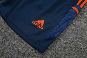 22-23 Manchester United Training Suit Short Sleeve Kit Blue 4