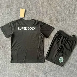 23-24 Sporting Lisbon Fourth Kid Kits Youth Apparels AAAAJersey Wholesale Yupoo 1