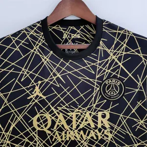 22-23 PSG Training Suit BlackGold Line 6