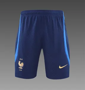 2022 France Training Suit Short Sleeve Kit White Blue 6