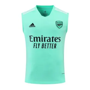 21-22 Arsenal vest training suit kit green 3