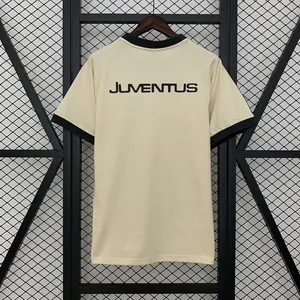 25-26 Juventus Retro Classic T-Shirt Casual Sports Top Football AAAAJersey Dropship Yupoo 1