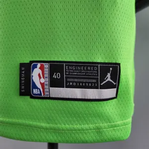 Minnesota Timberwolves Wiggins#22 Air Jordan NBA Jersey Blue 1