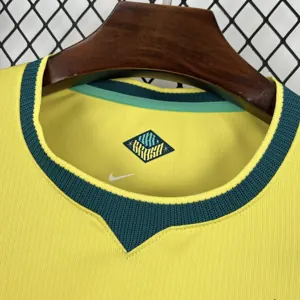2026 World Cup Brazil Home Yellow Soccer Shirt Fan Version 5