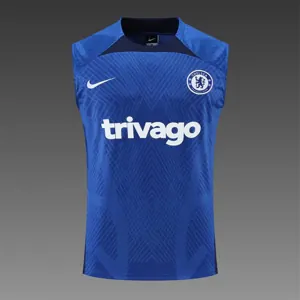 22-23 Chelsea vest training suit kit Diamond Blue 5