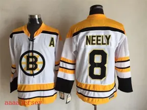 Boston Bruins retro ice hockey jersey M-3XL 波士顿棕熊队复古冰球服 1