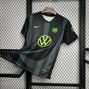 24-25 Wolfsburg Away Kit Football Wear Sport AAAAJersey Yupoo 3