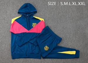 24-25 Barcelona Hoodie Jackets Football Shirts 1