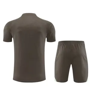 25-26 Real Madrid Training Kits Brown Football Tracksuits 2