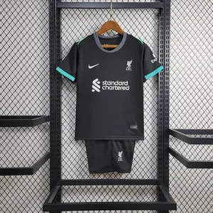 24-25 Liverpool Away Kid Kits Youth Apparels Football AAAAJersey Yupoo