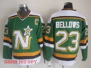 Dallas Stars retro ice hockey jersey M-3XL 达拉斯星队复古冰球服 1