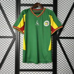 2002 Senegal Away Retro Kit Vintage Shirt AAAAJersey Wholesale Yupoo