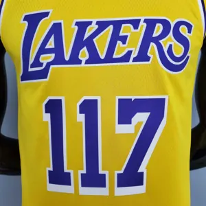 75th Anniversary master chief#117 Lakers White X-BOX Joint Yellow 7