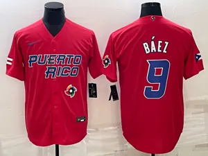 Puerto Rico 2023 World Cup Baseball Jerseys 5