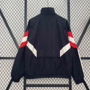 24-25 Manchester United Black Windbreaker Jacket AAAAJersey Supplier Yupoo 3