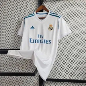 17-18 Real Madrid home white player version 10
