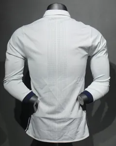 16-17 Real Madrid Home Retro Kit Vintage Player Version Long Sleeve Shirt AAAAJersey Dropship Y 4