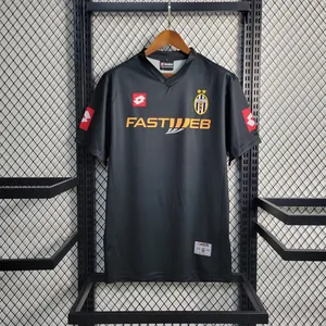 01-02 Juventus away retro jersey soccer supplier S-2XL