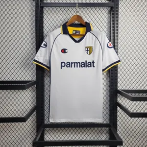 03-04 Parma Away Retro Kit Vintage Shirt Football AAAAJersey Supplier