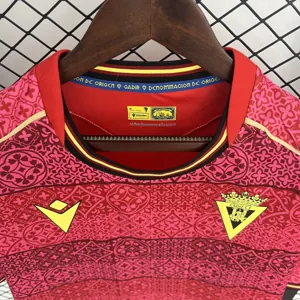 25-26 Cadiz Away Red Shirt Football Apparels AAAAJersey Supplier Yupoo 7