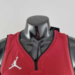 75th Anniversary Miami Heat Jordan OLADIPO#4 Burgundy NBA Jersey 3