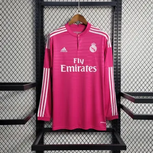 14-15 Real Madrid away long Sleeve 4
